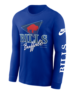 Мужская футболка Buffalo Bills Rewind Nike NFL Long-Sleeve