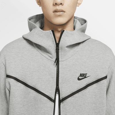 Sudadera con gorro de cierre completo para hombre Nike Sportswear Tech Fleece