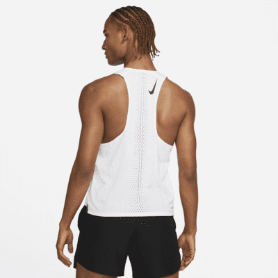 Camiseta sin mangas para carrera para hombre Nike Dri-FIT ADV AeroSwift