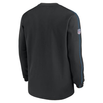 Carolina Panthers Sideline Coach Men’s Nike NFL Long-Sleeve Top