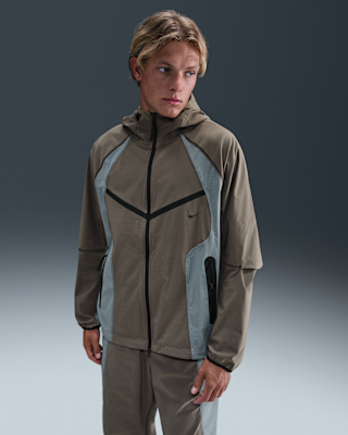 Мужская куртка Nike Tech Dri-FIT Woven Color-Block Windrunner Oversized для бега