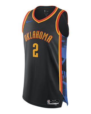 Мужские джерси Shai Gilgeous-Alexander Oklahoma City Thunder 2024/25 City Edition Nike Dri-FIT ADV NBA Authentic Jersey