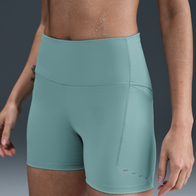 Nike Swift Women's High-Waisted 4" Tight Running Shorts with Pockets