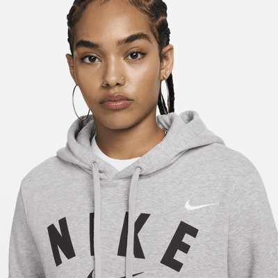 Sudadera con gorro sin cierre de halterofilia para mujer Nike