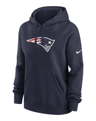 Женское худи New England Patriots Club Nike NFL Pullover Hoodie