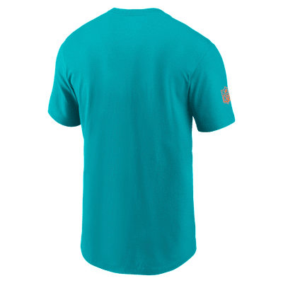 Miami Dolphins Sideline Team Issue Men's Nike Dri-FIT NFL T-Shirt