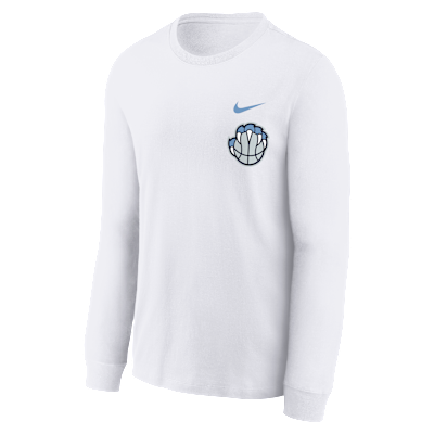 Memphis Grizzlies Essential City Edition Big Kids' Long-Sleeve T-Shirt