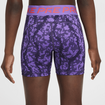 Short Dri-FIT Nike Pro 8 cm pour fille