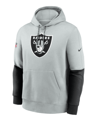 Мужское худи Las Vegas Raiders Sideline Team Issue Club Nike NFL Pullover Hoodie