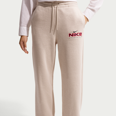 Fleecebyxor Nike Sportswear med hög midja för kvinnor