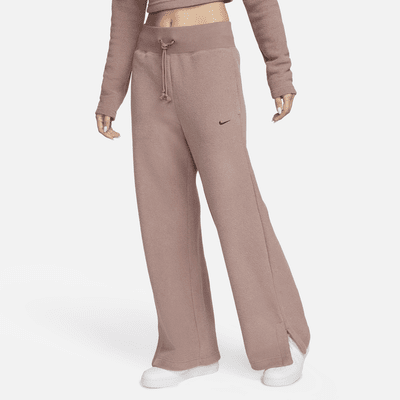 Nike Sportswear Phoenix Plush Women's High-Waisted Wide-Leg Cozy Fleece Pants