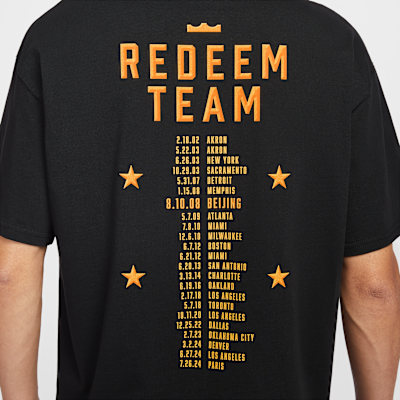 レブロン "Out For Redemption" ナイキ メンズ バスケットボール Tシャツ