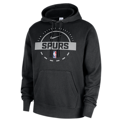 San Antonio Spurs Club Men's Nike NBA Practice Pullover Hoodie