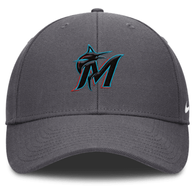 Miami Marlins Club Men's Nike Dri-FIT MLB Adjustable Hat