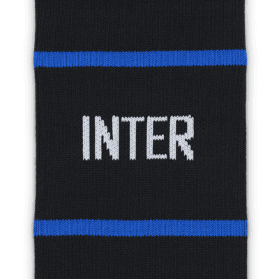 Inter Milan Strike İç Saha/Deplasman Nike Dri-FIT Diz Boyu Futbol Çorapları