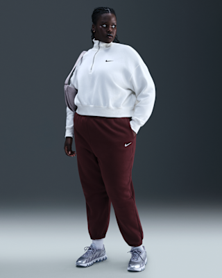 Женские  Nike Sportswear Phoenix Fleece High-Waisted Oversized Sweatpants (Plus Size)