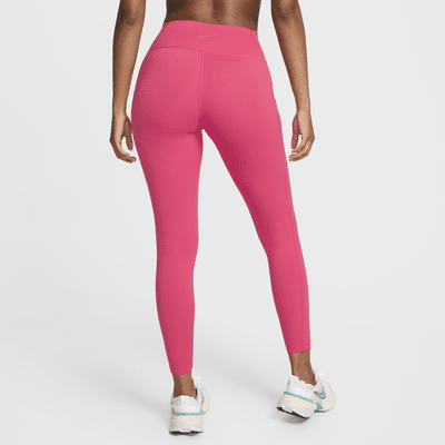 Leggings tiro alto de 7/8 con bolsillos para mujer Nike One