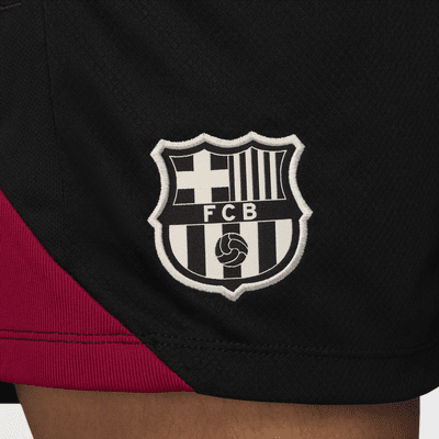 FC Barcelona Strike Nike Dri-FIT Örgü Kadın Futbol Şortu