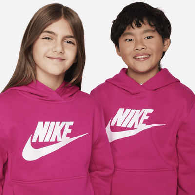 Sudadera con gorro para niños talla grande Nike Sportswear Club Fleece