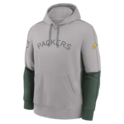 Green Bay Packers Logo Team Issue Club Men's Nike NFL Pullover Hoodie