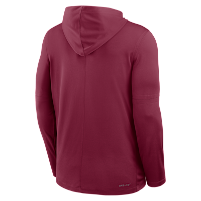 Florida State Sideline Men's Nike Dri-FIT College Long-Sleeve Hooded Top