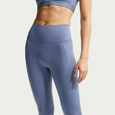 Nike Universa Women's High-Waisted 7/8 Leggings with No Front Seam