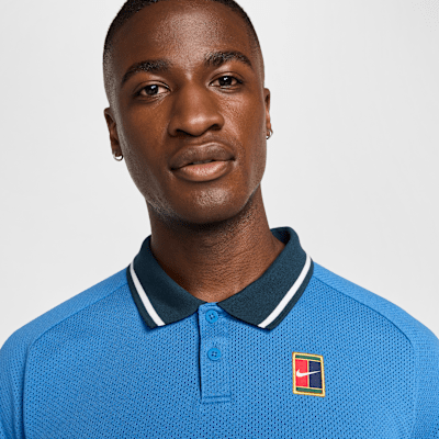 Polo de tenis para hombre NikeCourt Heritage