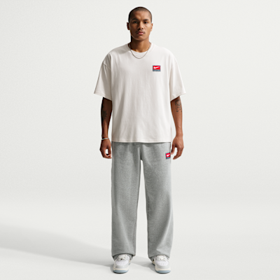 Lockeres Strick-Kurzarmoberteil von Nike Life (Herren)