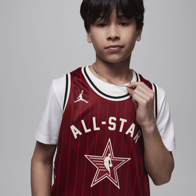 Giannis Antetokounmpo Milwaukee Bucks 2024 All-Star Weekend Jordan Swingman NBA-jersey met Dri-FIT voor kids