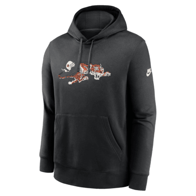 Cincinnati Bengals Rewind Club Logo Men’s Nike NFL Pullover Hoodie