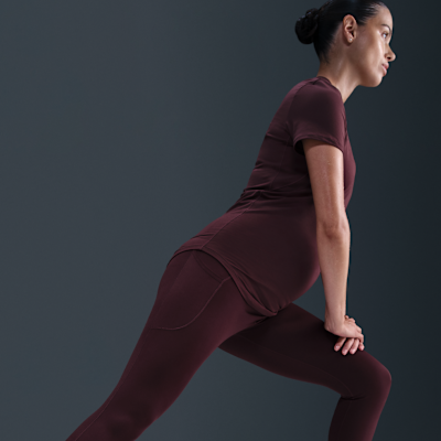 Nike (M) One leggings i 7/8 lengde med høyt liv og lommer til dame (mammaklær)