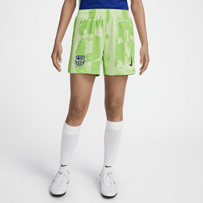 FC Barcelona 2024/25 Stadium Derde Nike Dri-FIT replicavoetbalshorts voor dames