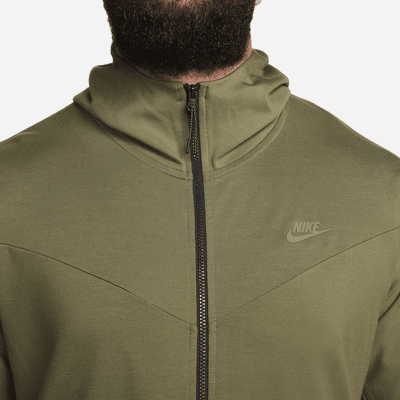 Chamarra con gorro de cierre completo para hombre Nike Tech Fleece Lightweight