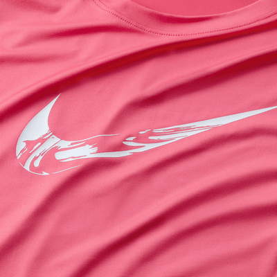 เสื้อวิ่งกราฟิกแขนสั้นผู้หญิง Dri-FIT Nike One