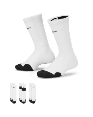 Детские носки Nike Elite Kids' Basketball Crew Socks (3 Pairs) для баскетбола