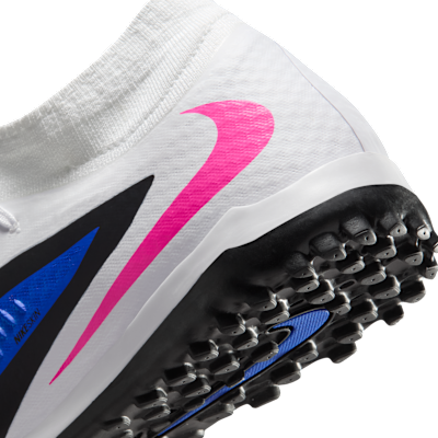 Tacos de fútbol para pasto sintético (turf) Nike Phantom 6 High Academy