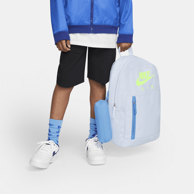 black and blue nike bag