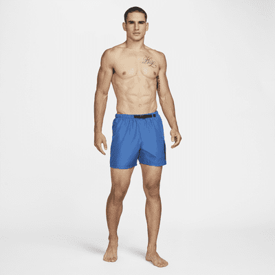 Nike verstaubare Schwimmhose mit Gürtel für Herren (ca. 12,5 cm)