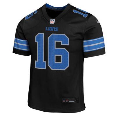 Jersey Nike de la NFL Game para niños talla grande Jared Goff Detroit Lions