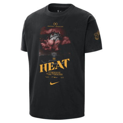 Playera Nike NBA para hombre Miami Heat Courtside