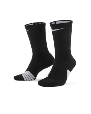 nike elite crew socks white