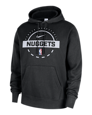Мужское худи Denver Nuggets Club Nike NBA Practice Pullover Hoodie