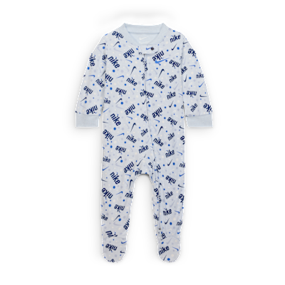 Nike Play For All Baby (0-9M) Printed Footed Coverall