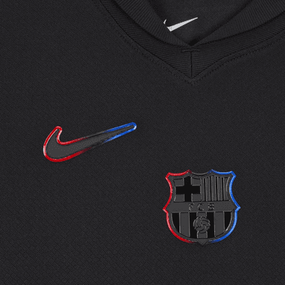 FC Barcelona 2024/25 Stadium Away dreiteiliges Nike Replika Fußballtrikot-Set (jüngere Kinder)