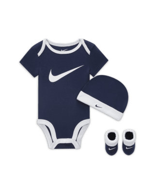 Детские ботинки Nike Baby (0-6M) Bodysuit, Hat and Booties Box Set