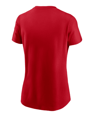 Women's Touch Red St. Louis Cardinals Halftime Back Wrap Top V-Neck T-Shirt