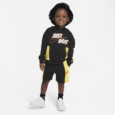 Sudadera con gorro sin cierre para niño pequeño Nike "Let's Be Real"