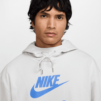 Sudadera con gorro sin cierre de tejido Fleece para hombre Nike Air