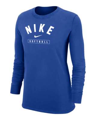 Женская футболка Nike Softball Long-Sleeve