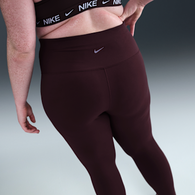 Nike One Women's High-Waisted 7/8 Leggings with Pockets (Plus Size)